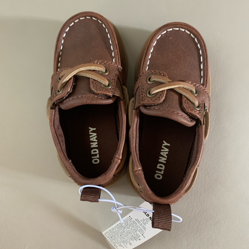 Old Navy Brown Kids' Deck Shoes - Picture 7 of 10